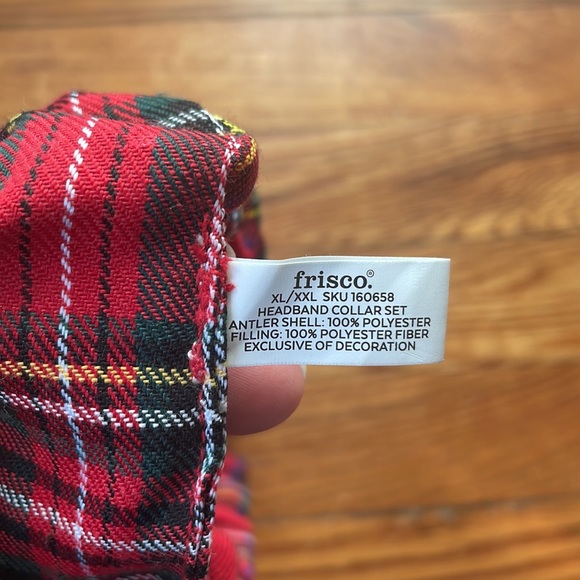 FRISCO Plaid Jingle Bell Collar for Large/XL Dogs - Picture 3 of 6